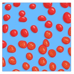 Tomatoes Fruite Slice Red Large Satin Scarf (square) by Mariart