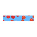 Tomatoes Fruite Slice Red Flano Scarf (Mini) Front