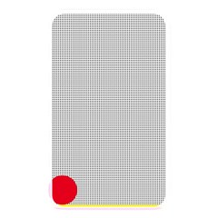 Watermark Circle Polka Dots Black Red Memory Card Reader by Mariart