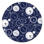 Time World Clocks Magnet 5  (Round) Front