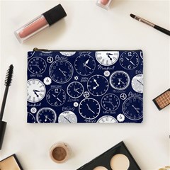 Time World Clocks Cosmetic Bag (medium)  by Mariart