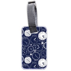 Time World Clocks Luggage Tags (two Sides)