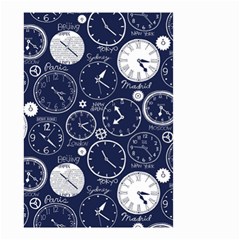 Time World Clocks Small Garden Flag (two Sides)