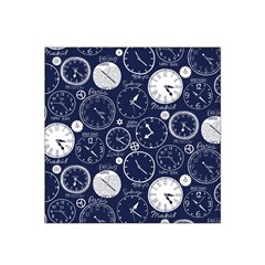 Time World Clocks Satin Bandana Scarf by Mariart