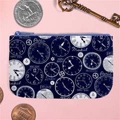 Time World Clocks Large Coin Purse