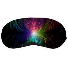 Anodized Rainbow Eyes And Metallic Fractal Flares Sleeping Masks