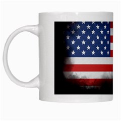 Honor Our Heroes On Memorial Day White Mugs by Catifornia