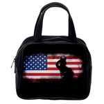 Honor Our Heroes On Memorial Day Classic Handbags (2 Sides) Back