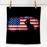 Honor Our Heroes On Memorial Day Face Towel Front