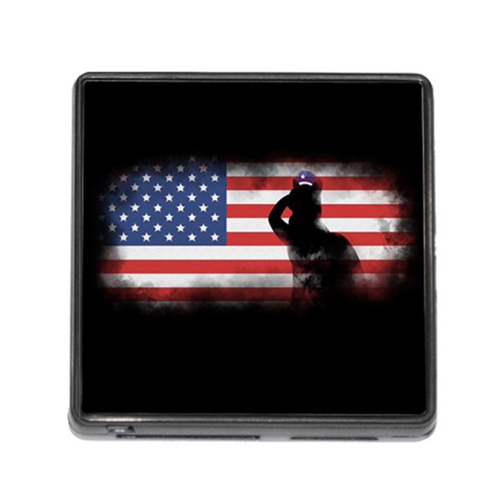 Honor Our Heroes On Memorial Day Memory Card Reader (Square)