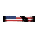 Honor Our Heroes On Memorial Day Flano Scarf (Mini) Back