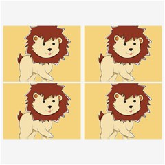 Happy Cartoon Baby Lion Belt Buckles by Catifornia