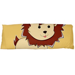 Happy Cartoon Baby Lion Body Pillow Case (dakimakura) by Catifornia