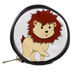 Happy Cartoon Baby Lion Mini Makeup Bags Back