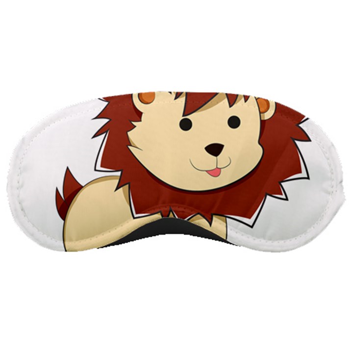 Happy Cartoon Baby Lion Sleeping Masks