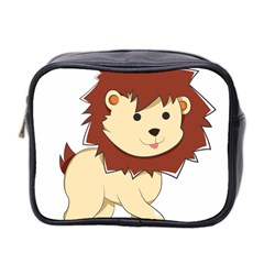 Happy Cartoon Baby Lion Mini Toiletries Bag 2-side by Catifornia