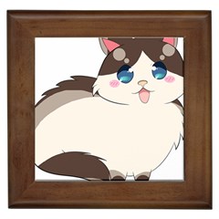 Ragdoll Cat For Life Framed Tiles by Catifornia