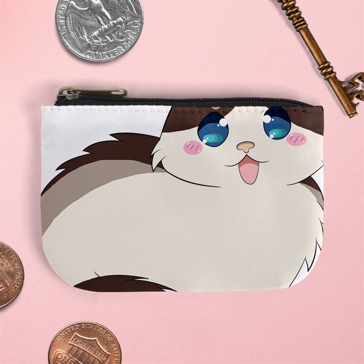 Ragdoll Cat for Life Mini Coin Purses