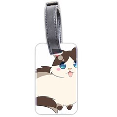 Ragdoll Cat For Life Luggage Tags (two Sides) by Catifornia