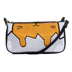 Yellow Cat Egg Shoulder Clutch Bags Front