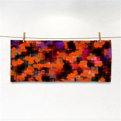 Orange Texture                  Hand Towel by LalyLauraFLM