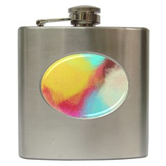 Textured Paint                   Hip Flask (6 Oz) by LalyLauraFLM