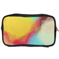 Textured Paint                   Toiletries Bag (two Sides) by LalyLauraFLM