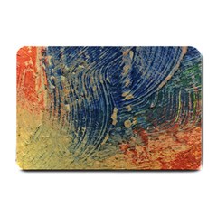 3 Colors Paint                    Small Doormat by LalyLauraFLM