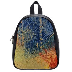 3 Colors Paint                    School Bag (small) by LalyLauraFLM