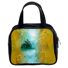 Turquoise River Classic Handbags (2 Sides) by digitaldivadesigns