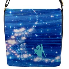 Sleeping Beaty  Front Flap Closure Messenger Bag (small) by twirlsandswirlsdesigns