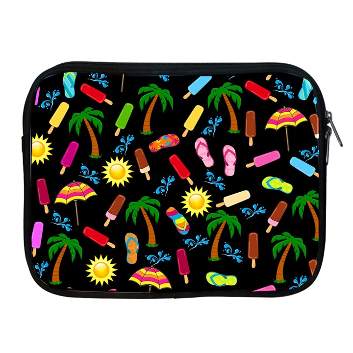 Beach Pattern Apple iPad 2/3/4 Zipper Cases