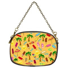 Beach Pattern Chain Purses (one Side)  by Valentinaart