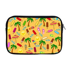 Beach Pattern Apple Macbook Pro 17  Zipper Case by Valentinaart