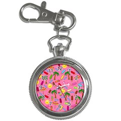 Beach Pattern Key Chain Watches by Valentinaart