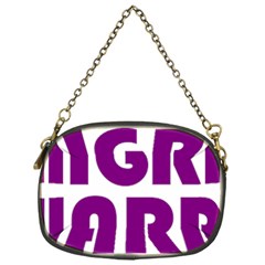 Migraine Warrior With Ribbon Chain Purses (one Side)  by MigraineursHideout