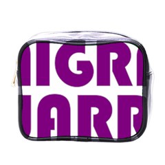 Migraine Warrior With Ribbon Mini Toiletries Bags by MigraineursHideout