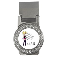 S F A W  Design Money Clips (cz)  by RoseTylersFanShop