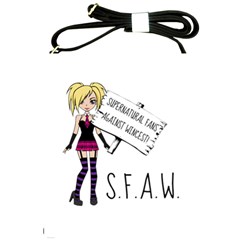 S F A W  Design Shoulder Sling Bags by RoseTylersFanShop