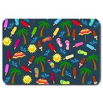 Beach Pattern Large Doormat  30 x20  Door Mat