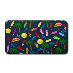 Beach Pattern Medium Bar Mats by Valentinaart