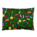 Beach Pattern Pillow Case (Two Sides) Back