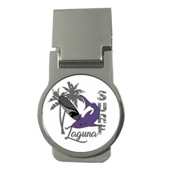 Surf - Laguna Money Clips (round)  by Valentinaart