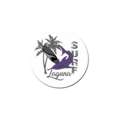 Surf - Laguna Golf Ball Marker by Valentinaart