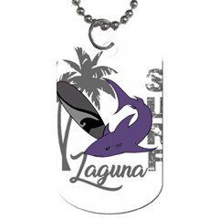 Surf - Laguna Dog Tag (two Sides) by Valentinaart