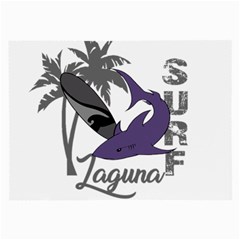 Surf - Laguna Large Glasses Cloth (2-side) by Valentinaart