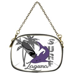 Surf - Laguna Chain Purses (one Side)  by Valentinaart