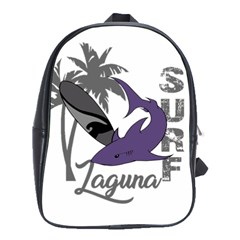 Surf - Laguna School Bags(large)  by Valentinaart