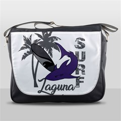 Surf - Laguna Messenger Bags by Valentinaart