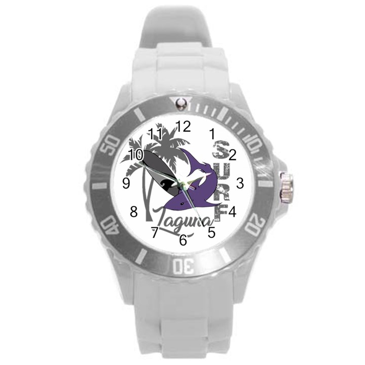 Surf - Laguna Round Plastic Sport Watch (L)